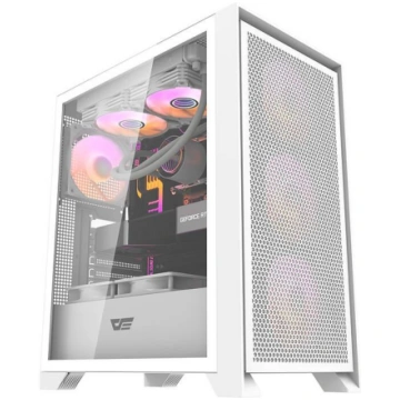 Darkflash DRX70 MESH computer case (white) + 4 RGB