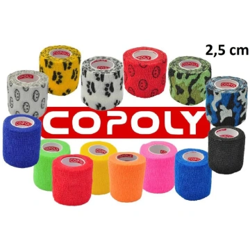 BENDA AUTOADERENTE COPOLY 2,5CM X 457CM COLORI MIS
