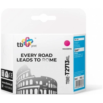 Ink for Epson WF-3620 TBE-T2713XL magenta 100% new