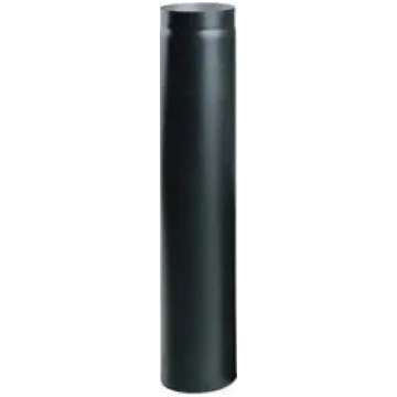 Elastīgais gaisa vads SpiroFlex Rura melns 160 mm,