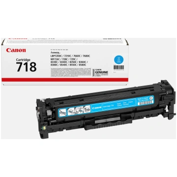 Tonera kārtridžs Canon CRG 718 C 2661B002