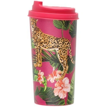 Krūze līdzņemšanai Leopard, 470 ml
