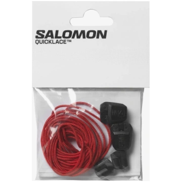 SALOMON savilces apaviem Quicklace Kit red/black