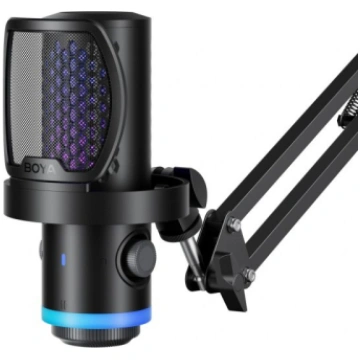 BOYA CastMic G40B Wired Gaming Microphone with Arm