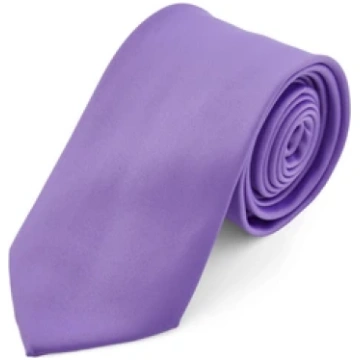 Gaiši violeta 8cm pamata kaklasaite Trendhim