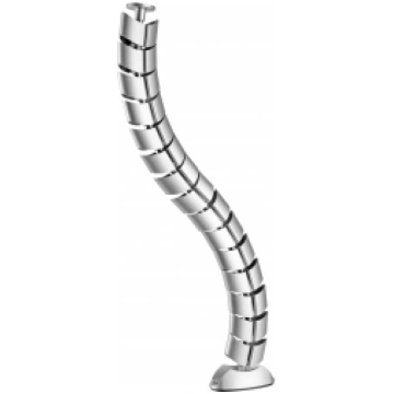 Equip Double-Channel Cable Management Spine, Silve