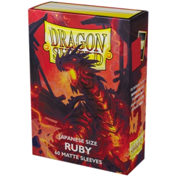 Dragon Shield Small Sleeves - Japanese Matte Ruby 