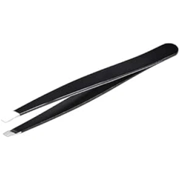 Amazon Basics Professional Slant Tip Tweezers Stai