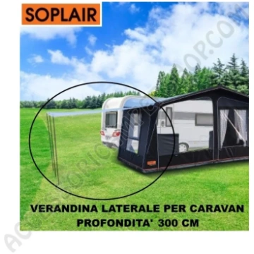 VERANDINA AGGIUNTIVA LATERALE PER VERANDA SOPLAIR 