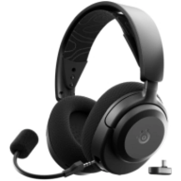 Bezvadu austiņas SteelSeries Arctis Nova 3PW Black