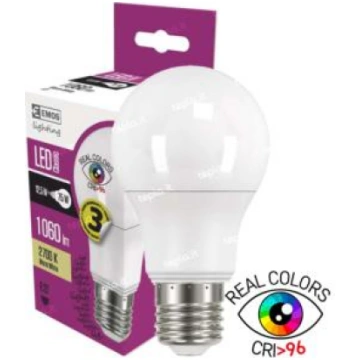 LED spuldze EMOS, augstas krāsu izšķirtspējas (Ra>