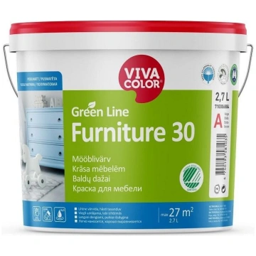VivaColor PAINT GREEN LINE FURNITURE 30 A 2 7L 710