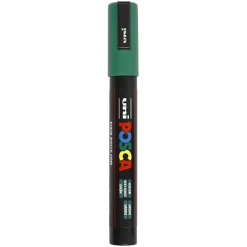 MARKER Z FARBA PLAKATOWA UNI PC-5M POSCA ZIELONY P