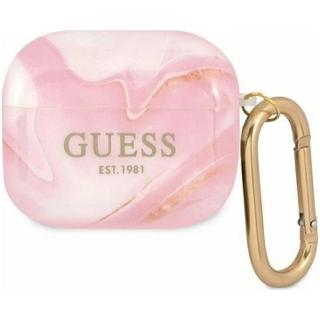Guess Etui GUA3UNMP Marble Collection do AirPods 3
