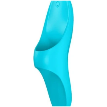 SATISFYER - VIBRATORE DA DITO TEASER LUCE BLU Drea