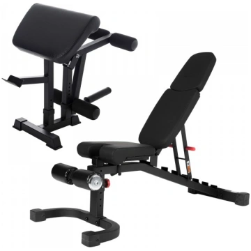 Taurus weight bench B990 with accessories