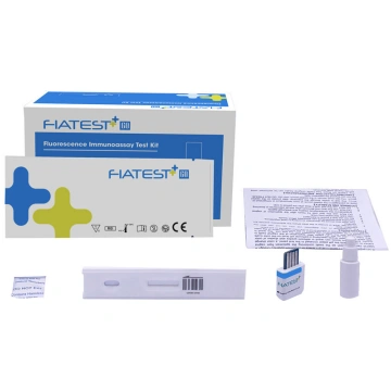 COVID-19 antivielu testi Fluorescence analizatoram