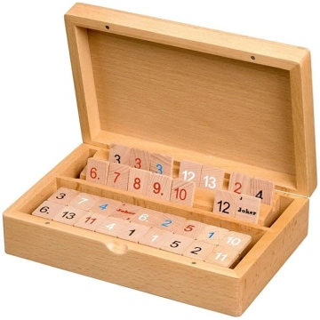 Philos 3608-Rummy, koka kastīte, neliela magnētisk