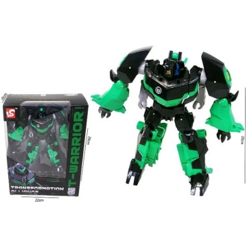 HIPO robots / transformeris - 50516 - green - 20 c
