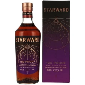 STARWARD 100 Proof Single Malt viskijs Nogatavināt
