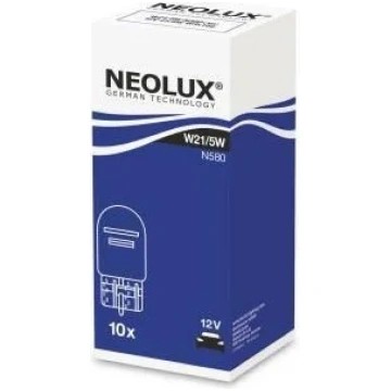 Kvēlspuldze NEOLUX N580, W21/5W 12V, W3X16Q Automa