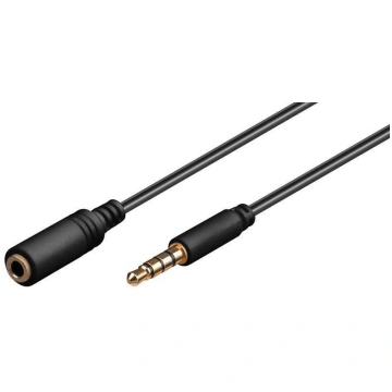 MicroConnect Headphone AND Audio Cable, 3m 3.5mm M