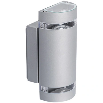 Fasādes gaismeklis ZEW EL-235U-GR, 2 x JDR Gu10 ma