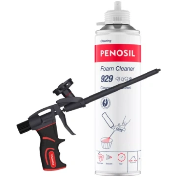 Putu pistole Penosil S1+Tīrīšanas līdzeklis FOAM C