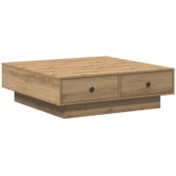 vidaXL kafijas galdiņš Craft ozolkoka finieris MDF