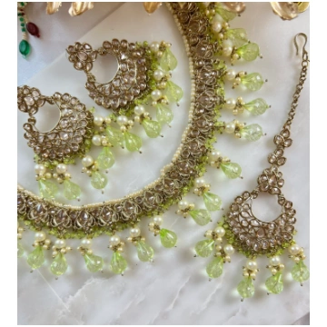 Devika Necklaceset - Mint