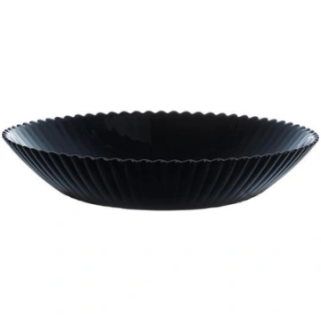 BLOOM BLACK ZUPAS ŠĶĪVIS 20CM, MELNS, STIKLS, Lumi