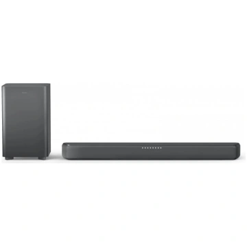 Soundbar 2.1 ar bezvadu zemfrekvences skaļruni tab