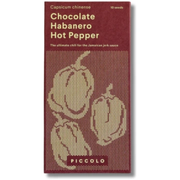 Dārzeņu sēklas Čili pipars, Hot Pepper Chocolate H