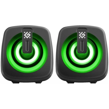 PC speakers J1 2.0 6W L ED USB black Defender