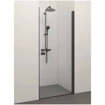 Dušas durvis STIKLA SERVISS ELEGANTE_8 BLACK 89.5-