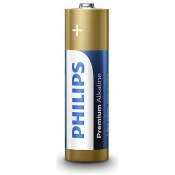 PHILIPS baterijas AA / LR6 Premium Alkaline (iepak