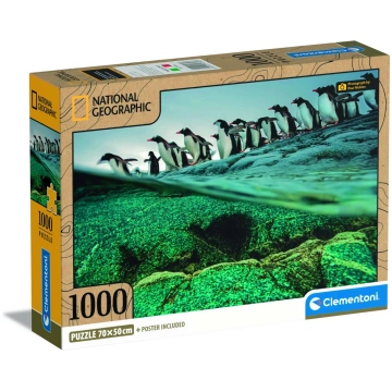 "CLEMENTONI puzle ""Gentoo Penguins"", 1000gab., 3