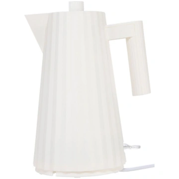 Alessi Plisse elektriskā tējkanna, balta, 1,7L