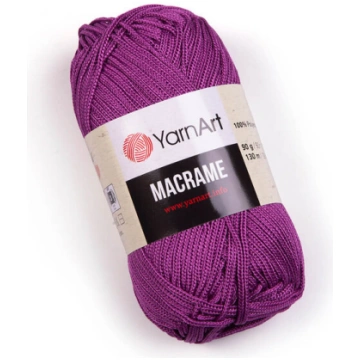 Adīšanas dzija YarnArt Macrame 90g, krāsa 161
