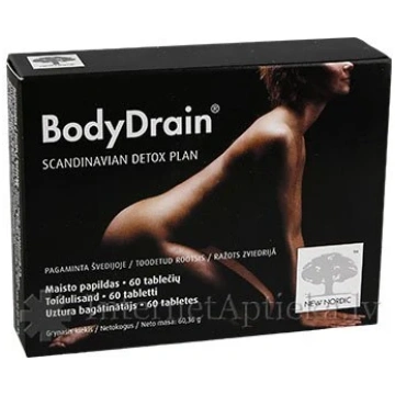 New Nordic BodyDrain, 60 tabletes