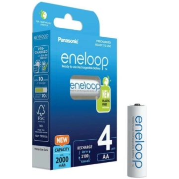 PANASONIC Eneloop Baterijas AA / 2000mAh / recharg