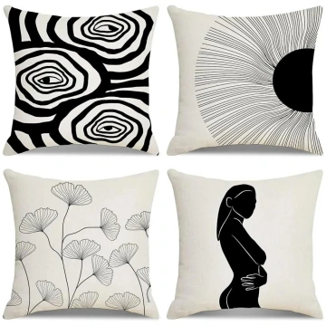 Pillow Case 4Pc Suit-Waterproof Crease Resistant C
