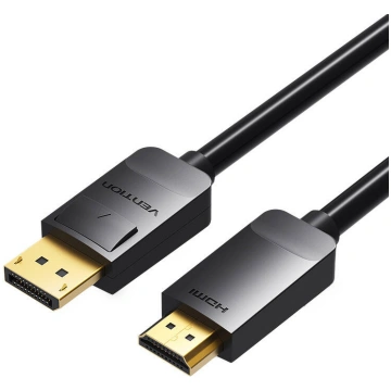 Cable conversor vention hadbi displayport macho hd