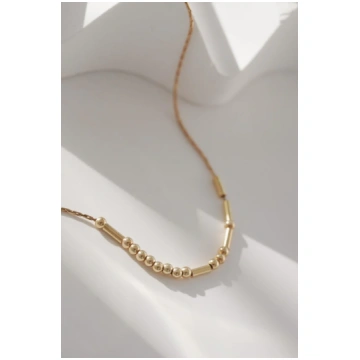 Custom Beaded Morse Code Necklace camillajewelry