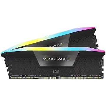 Corsair Vengeance RGB Black, DDR5, 32GB, 6400MT/s,