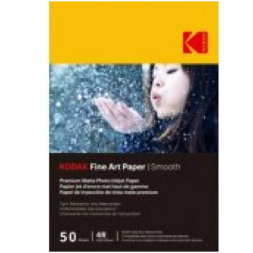 Kodak Fine Art Paper 230g Matte Coated Smooth 4/ 6