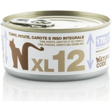 Natural Code XL12 Tuncis, kartupeļi, burkāni un br