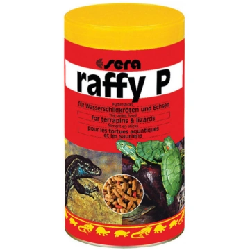 Barība visu bruņurupuču sugām Sera Raffy P, 250 ml