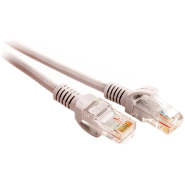GETFORT CAT.5E UTP kabelis PATCHCORD 0.5m pelēks