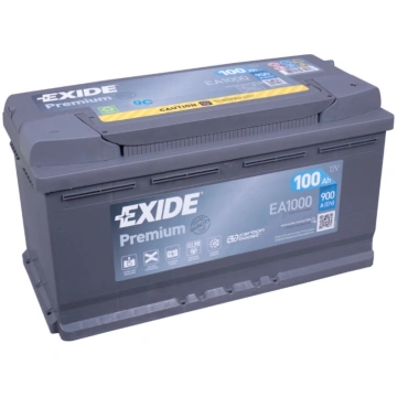 Akumulators EXIDE PREMIUM 100Ah/900A 353x175x190 E